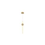 Vivense 5578-1A-A Tekli Sarkıt-Metal Toplu Saten Gold - Sarı