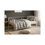 Vivense Alchera Daybed Metal Karyola, Beyaz, 90X200
