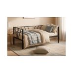 Vivense Alchera Daybed Metal Karyola, Siyah, 90X200