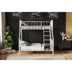 Vivense Argimo Imaj Üçlü Metal Ranza, Beyaz, 90X200