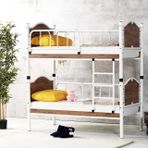 Vivense Argimo İnci Bebek Ayrılabilir Metal Ceviz 90X200 Ranza