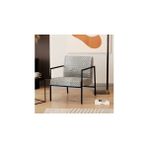 Vivense Atlas Metal Berjer - Gri