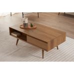 Vivense Avona Orta Sehpa - 120 cm x 64 cm x 47 cm - Ceviz