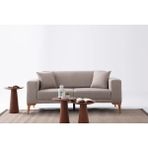 Vivense Babil Ikili Kanepe, Krem - 180 cm x 90 cm x 70 cm