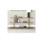 Vivense Betty Dresuar, Gold, Metal, 160 cm