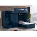 Vivense Blue Ranza Dolap Takımı 90X190 Karyola