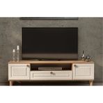 Vivense Bohem Tv Ünitesi, 180 Cm, 002 - Beyaz - 180 cm x 35 cm x 50 cm
