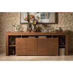 Vivense Burc Ledli Tv Ünitesi, Ceviz, 200 cm - 180 cm x 35 cm x 50 cm