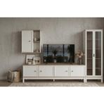 Vivense Calen Duvar Modüllü Tv Ünitesi, 4 Kapaklı - Aytaşı - 179.9 cm x 45 cm x 50 cm