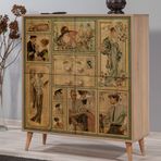 Vivense Collection Multikabin Madame Ahşap Ayak Dolap
