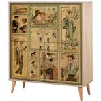 Vivense Collection Multikabin Madame Ahşap Ayak Dolap