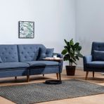 Vivense Collection Terra Lacivert Koltuk Takımı