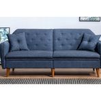 Vivense Collection Terra Yataklı Lacivert Üçlü Koltuk