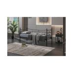 Vivense Daily Daybed Metal Karyola, Siyah, 90X200