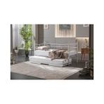 Vivense Daily Daybed Metal Yavrulu Karyola, Beyaz, 90X200