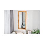 Vivense Dfn Wood Doğal Ahşap Dikdörtgen Boy Aynası, 160X60