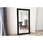 Vivense Dfn Wood Duvar Aynası, Siyah, 150X60
