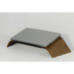 Vivense Doğal Ağaç Laptop Masa Standı ve Yükseltici Notebook Tutucu, Ceviz - 58 cm x 23 cm x 13 cm