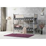 Vivense Elegan Ranza, Beyaz Erik, 90X200 - 90x190 - Antrasit