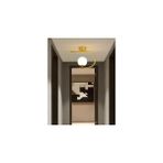 Vivense Eskitme Gold Kasalı Avize, Beyaz Camlı