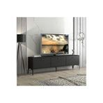 Vivense Etna Premium Tv Ünitesi, Siyah, 160 Cm Siyah
