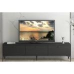 Vivense Etna Premıum Tv Ünitesi, Siyah, 180 cm - 180 cm x 30 cm x 45 cm