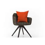 Vivense Etshome Kadife Dokulu Kiremit Kirlent Kilifi 45x45 Kırmızı