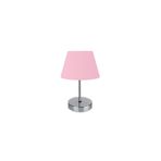 Vivense EVLİGHT NURA ABAJUR KROM PEMBE KROM