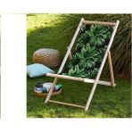 Vivense Folding Şezlong, 12 - Ceviz - 94 cm x 130 cm x 68 cm