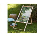 Vivense Folding Şezlong, 13 - Ceviz - 94 cm x 130 cm x 68 cm