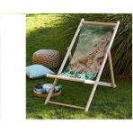Vivense Folding Şezlong, 23 - Ceviz - 94 cm x 130 cm x 68 cm