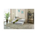 Vivense Forte Daybed Yavrulu Metal Karyola, Beyaz, 90X190 - 90 x 190 cm