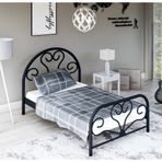Vivense Gm 118 Baby Metal Siyah 90X190 Karyola