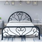 Vivense Gm 300 Baby Metal Siyah 150X200 Karyola