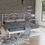 Vivense Gold Dublex Metal Beyaz 160X200 Karyola