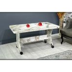 Vivense Hey Ada Orta Sehpa, Efes - 64 cm x 104 cm x 6 cm - Bej