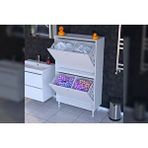 Vivense İlkim Alt Ve Üst Modül Sepetli Banyo Dolabi, 80 Cm Beyaz