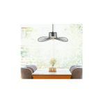 Vivense Kovboy Endüstriyel Siyah Avize, 50 cm