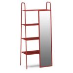 Vivense Lackboard Aynalı Kırmızı Kitaplık
