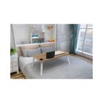 Vivense Lando Çok Amaçlı Laptop ve Tablet Sehpası, Çam, 80X40X27 - 80 cm x 40 cm - Kahverengi