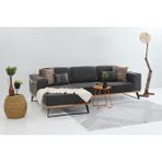 Vivense Loft Köşe Koltuk, Antrasit, Sol Köşe - 225x90