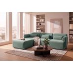 Vivense Loom Modüler Köşe Koltuk, Su Yeşili, Sol, Sağ Köşe - 225 X 70