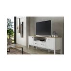 Vivense Lumera Modern Tv Ünitesi, 2 Kapaklı 2 Çekmeceli - Beyaz
