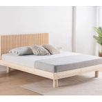 Vivense Luna Hendrick Ahşap Natural 120X200 Karyola