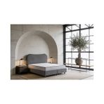 Vivense Luna Trend Baza ve Başlık Seti, Gri, 140X200
