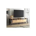 Vivense Luna Tv Ünitesi Atlantik Çam Siyah
