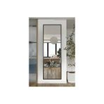 Vivense Marsah Home Metal Çerçeveli Boy Aynası, Siyah, 60X180