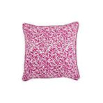 Vivense Massarelli Artur C Desenli Kare Kirlent Kilifi Fuşya Pembe