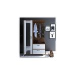 Vivense Metalia Sude Ayakkabılıklı Vestiyer - (ClearEyelets)Black-RadiantOrchid