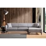 Vivense Mini Bellisimo Köşe Koltuk, Açık Gri, Sağ Köşe - 230 cm x 140 cm x 67 cm